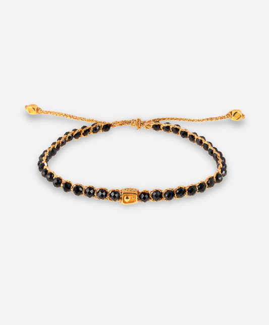 Bracelet BALI - Spinelle Noire