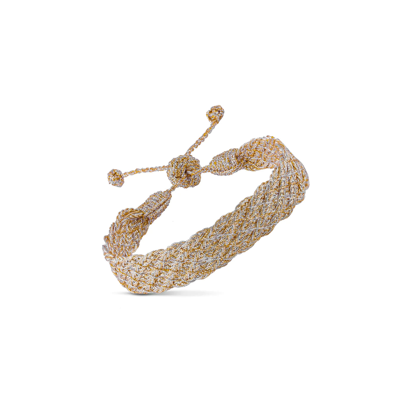 Bracelet Maayaz - Lines Gold & Silver