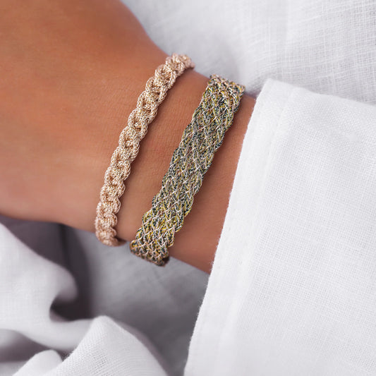 Bracelet Maayaz - Infinity Gold & Silver