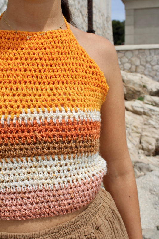 Top en crochet - Fait main