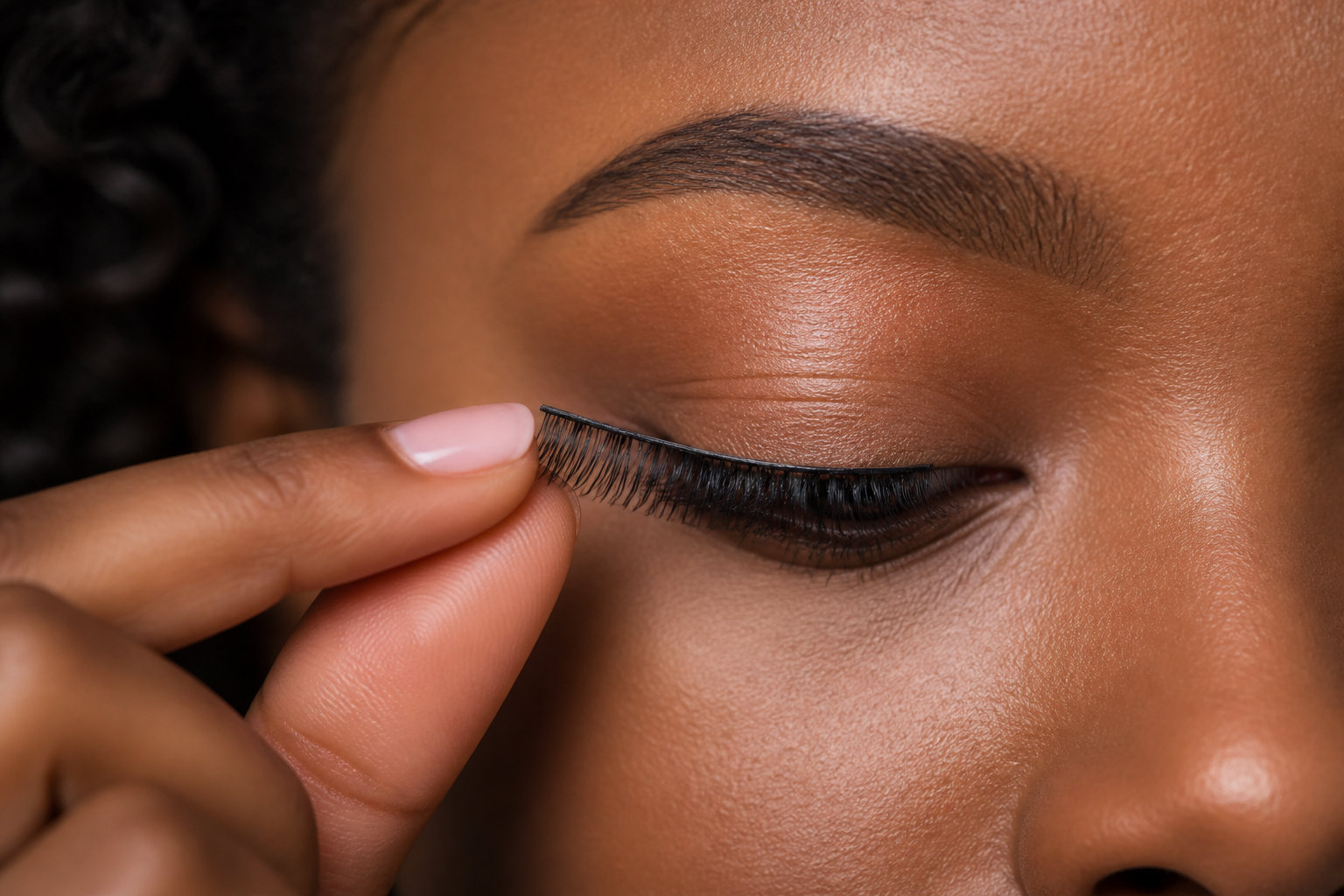 Application pratique : comment poser ses cils sans stress