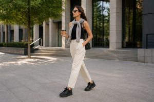 La basket noire femme : l&rsquo;incontournable de vos looks