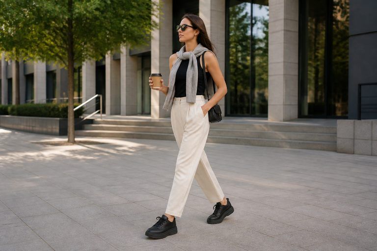 La basket noire femme : l&rsquo;incontournable de vos looks