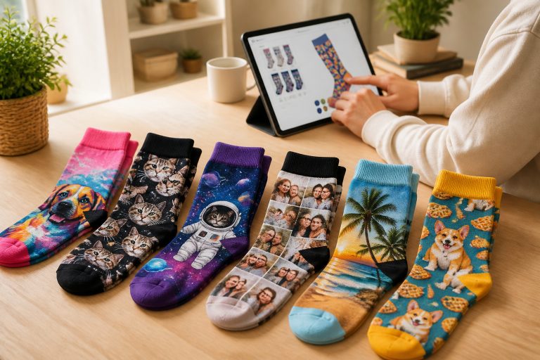 Vos chaussettes personnalisées : créez un style unique