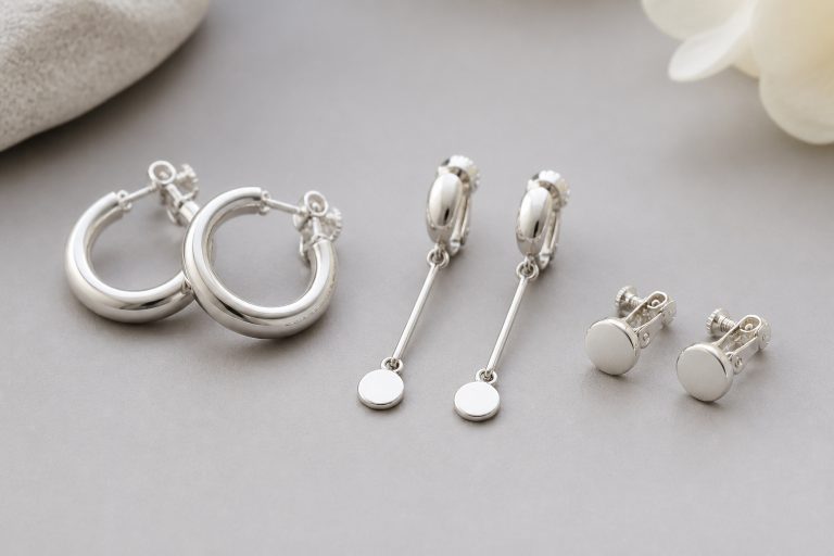 Boucles d'oreilles clips en argent : le style sans perçage