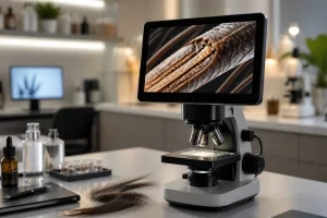 Cheveux au microscope : décryptez leur état actuel