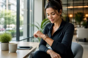 Montre connectée femme : style, santé et praticité