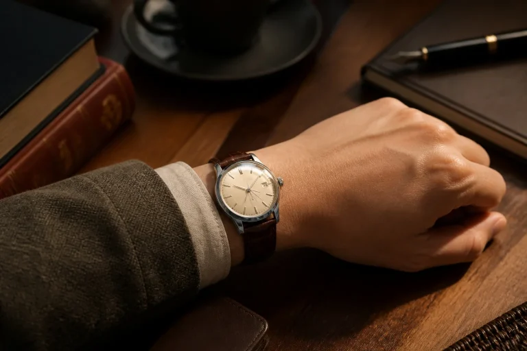 Montre orient bambino 38mm elegance intemporelle