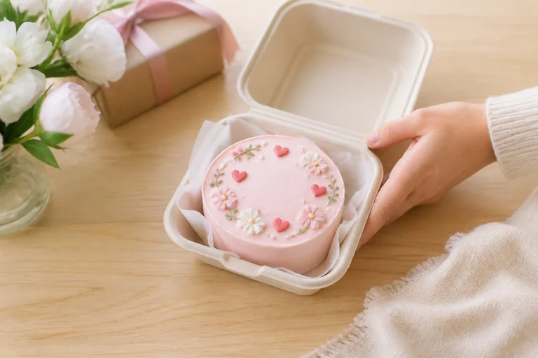 Gateau bento decore avec amour