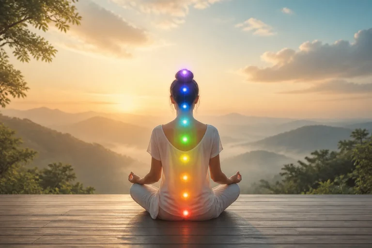 Eveil des chakras au lever du soleil