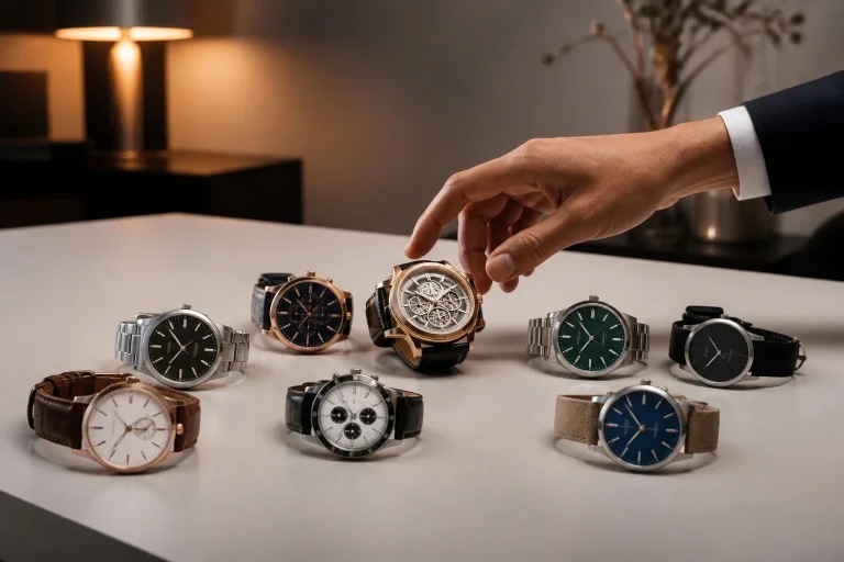 Collection de montres elegantes
