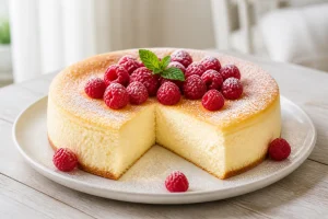 Recette inratable : gâteau au fromage blanc aérien