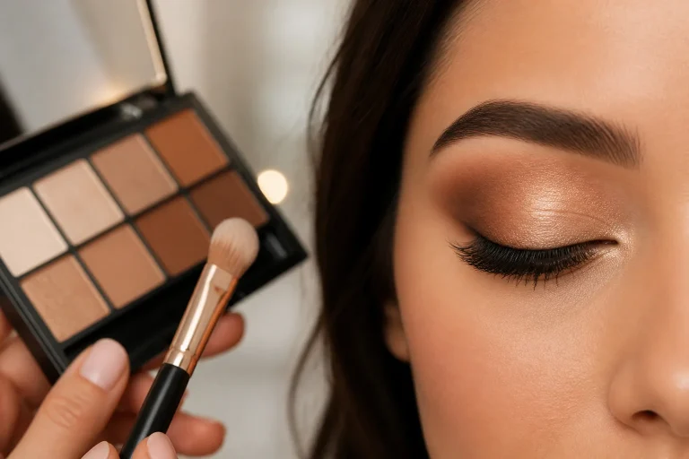 Maquillage des yeux degrade sophistique
